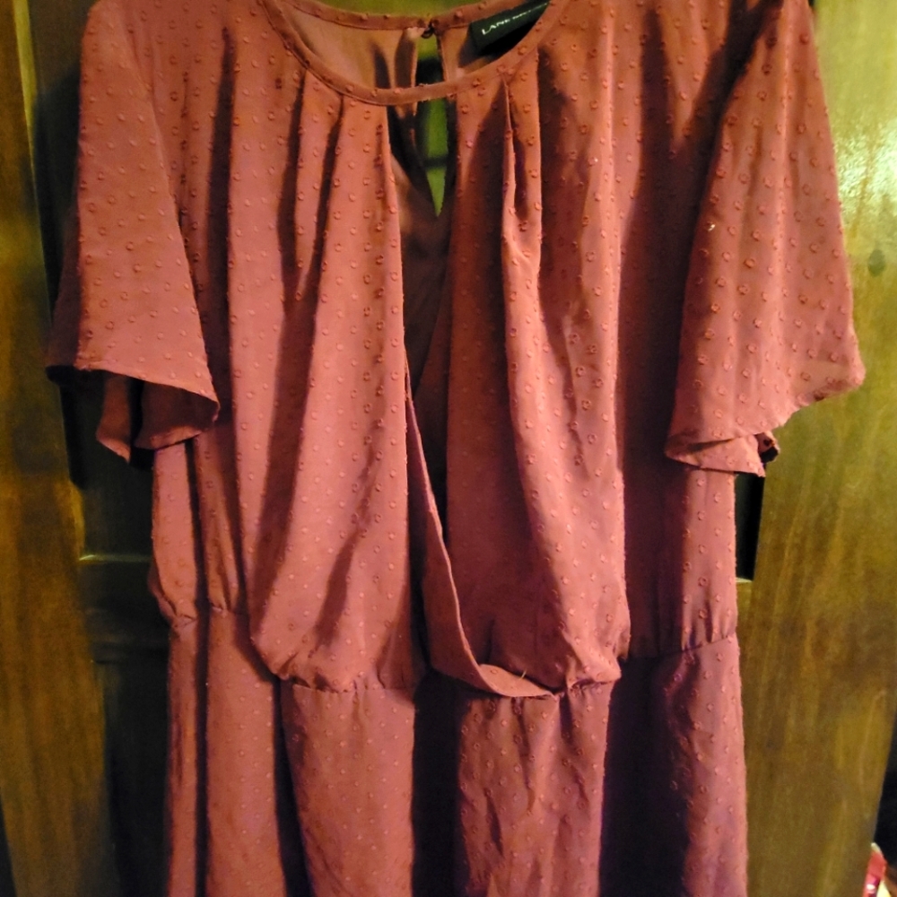 Burgundy blous3